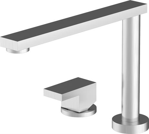 BARAZZA RUBINETTO MISCELAT. B_FREE ABBATTIBILE INOX SATI
