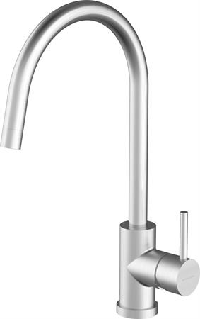 BARAZZA RUBINETTO MISCELAT. B_OPEN ONE INOX SATINATO