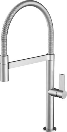 BARAZZA RUBINETTO MISCELAT. FLEXI INOX SATINATO