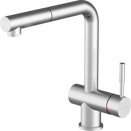 BARAZZA RUBINETTO MISCELAT. STEEL DOCCIA ACCIAO INOX