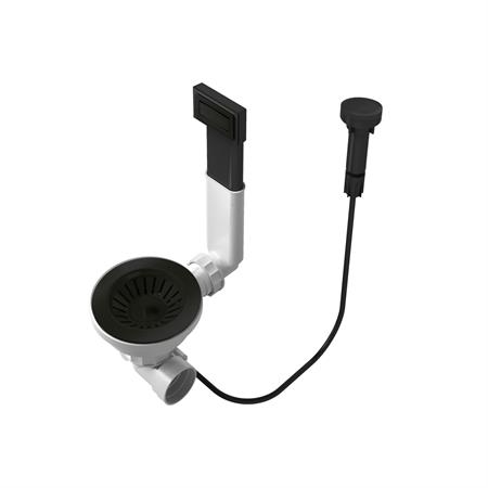 BARAZZA KIT PILETTONE AUTOMATICO C/SALTERELLO SMART NERO