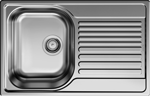 BLANCO TIPO 45 S Compact 1V + G DX