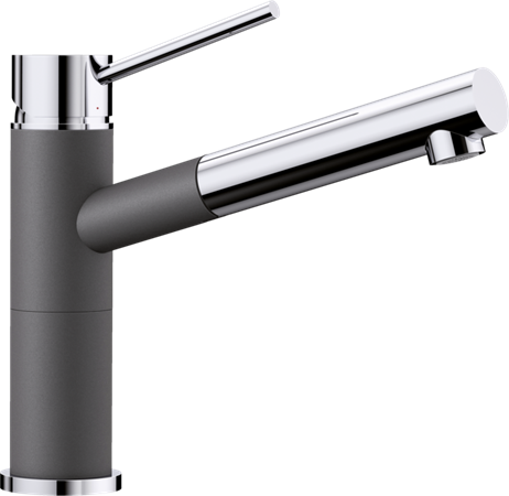 BLANCO ALTA-S Compact Grigio Roccia / Cromato