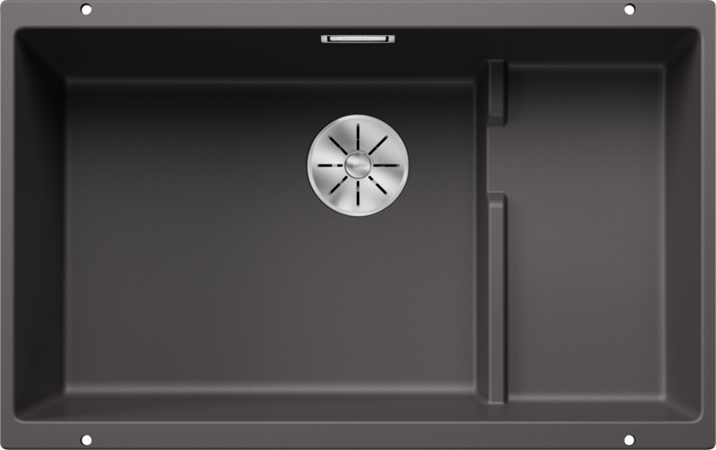 BLANCO SUBLINE 700-U LEVEL GRIGIO ROCCIA