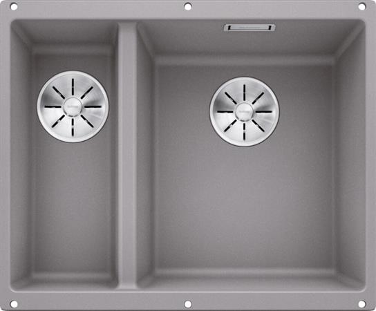 BLANCO SUBLINE 340/160-U Alumetallic Vasca Dx