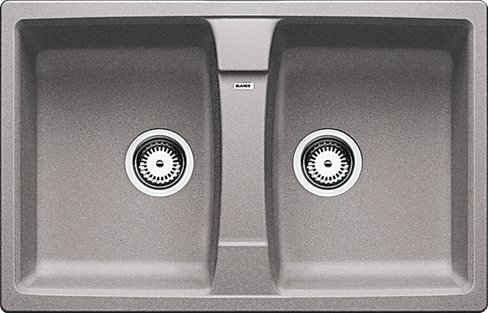 BLANCO ZIA 8 ALUMETALLIC 2V 78X50