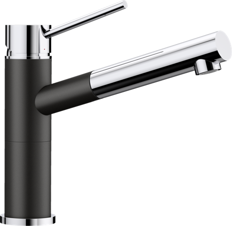 BLANCO ALTA-S Compact Nero / Cromato