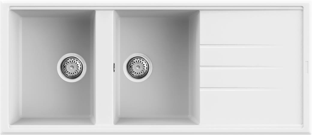 CIAC MODERN 120 BIANCO 116X50 cm 2V+G