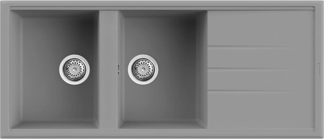 CIAC MODERN 120 GRIGIO 116x50 cm 2V+G