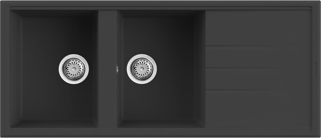 CIAC MODERN 120 NERO 116x50 cm 2V+G