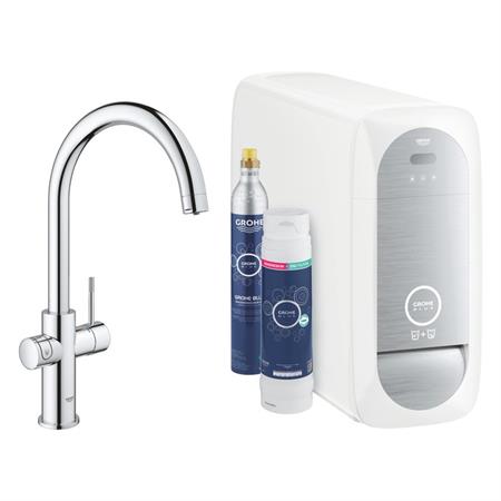 GROHE BLUE HOME + BOCCA C CROMO