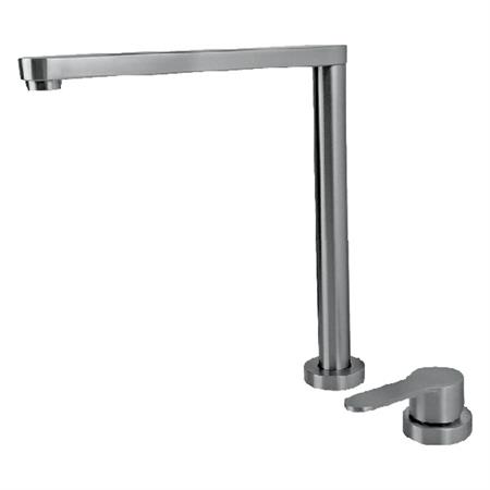VEMA MIX A SCOMPARSA CANNA PIATTA ACCIAIO INOX SPAZZOLAT
