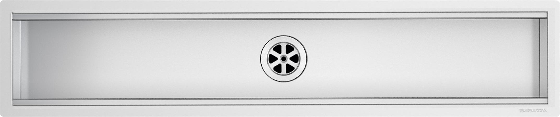 BARAZZA CANALE INCASSO E FILO DA 90 INOX