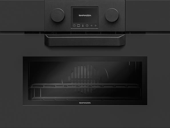 BARAZZA FORNO INC. ICON  EXCLUSIVE COMBINATO MICRO NERO