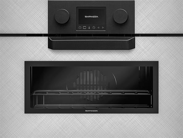 BARAZZA FORNO INC. ICON  STEEL TRAMA COMBINATO MICRO