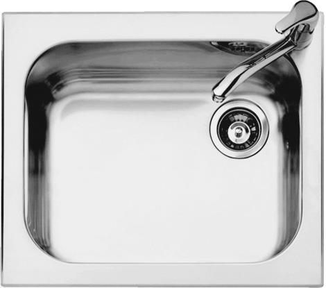 BARAZZA LAV.SELECT INC. 58,5X50 1V. INOX
