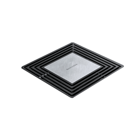 BARAZZA GRIGLIA ASP.PIANO ZERO PLUS INSERTO INOX VINTAGE