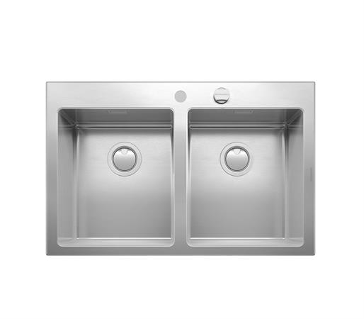 BARAZZA LAV.B_OPEN INC. 79X51 2V. INOX