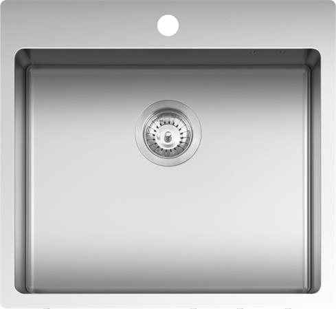 BARAZZA LAV.B_SMART INC.BORDO PIATTO E FILO 55X50,5 INOX