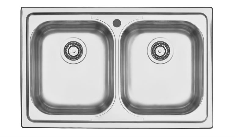 BARAZZA LAV.B_FAST INC. 79X50 2V. INOX