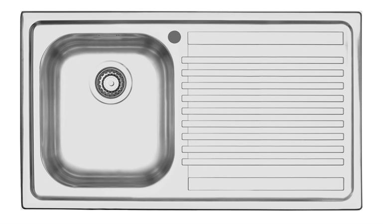 BARAZZA LAV.B_FAST INC. 86X50 1V.G.DX INOX
