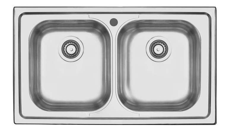 BARAZZA LAV.B_FAST INC. 86X50 2V. INOX