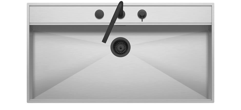 BARAZZA LAV.FLEXI COMBI INC./FILO 105x56 1V. INOX + KIT