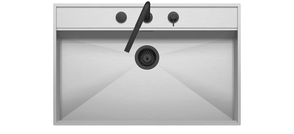 BARAZZA LAV.FLEXI COMBI INC./FILO 86x56 1V. INOX C/SALTE