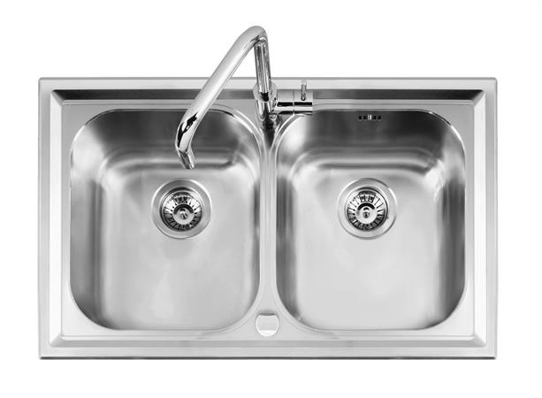 BARAZZA LAV.B_LEVEL INC. 86X50 2V.INOX