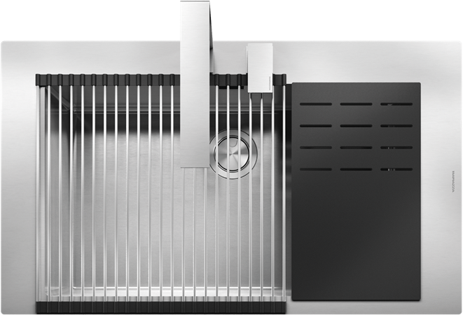 BARAZZA LAV. MOOD INC. 86X51 1V. INOX + KIT