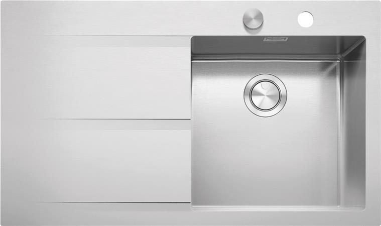 BARAZZA LAV. MOOD INC. 86X51 1V. PIANO APP.SX INOX