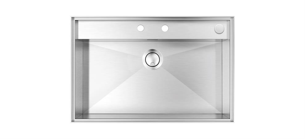 BARAZZA LAVELLO MIZU 80x52 1V. INOX