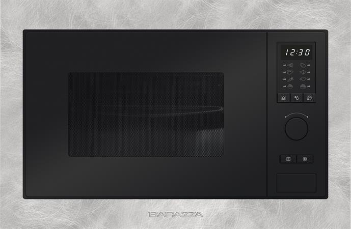 BARAZZA MICROONDE INCASSO INOX VINTAGE